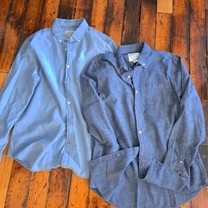 St John's chambray shirts